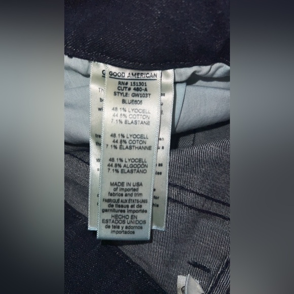 Good American Women's Skinny Jeans - Navy - Picture 7 of 7